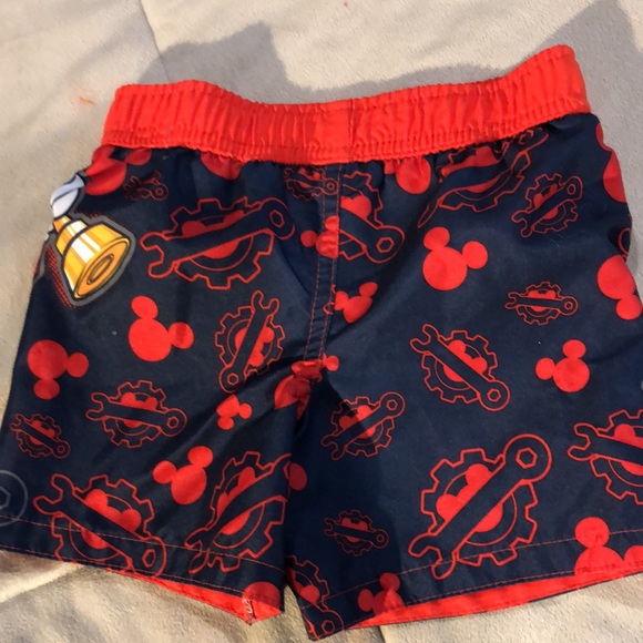 Disney Junior Mickey Swim Trunks 12 months - Picture 2 of 4